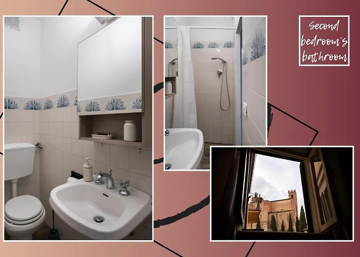 Cor Sena Pandit - Due Con Bagni Privati A Tre Minuti Da Piazza Del Campo 아파트 시에나