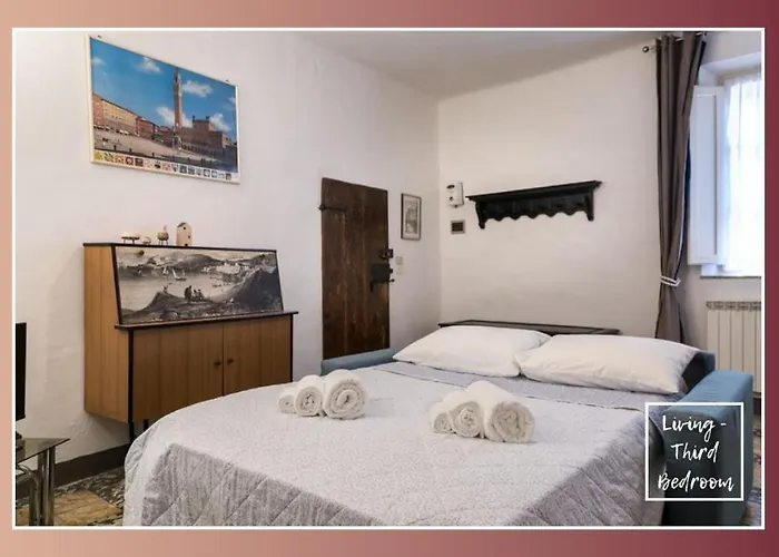 Apartment Cor Sena Pandit - Due Con Bagni Privati A Tre Minuti Da Piazza Del Campo *